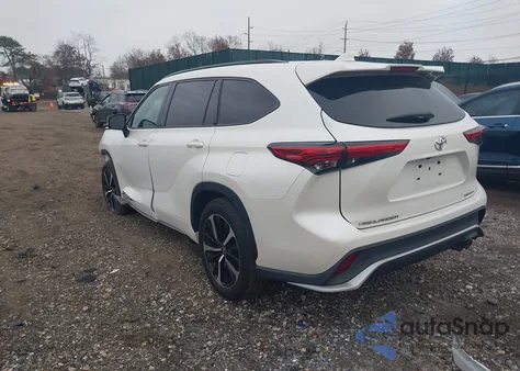 2021 Toyota Highlander Xse from USA, damaged, VIN 5TDLZRBH7MS134999